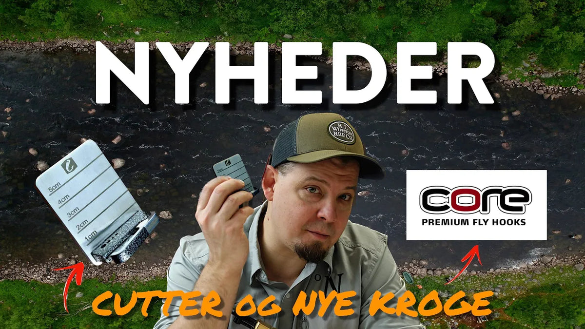 Grejnyheder: Rørfluekutter, CORE-kroge og begyndersæt til fluebinding