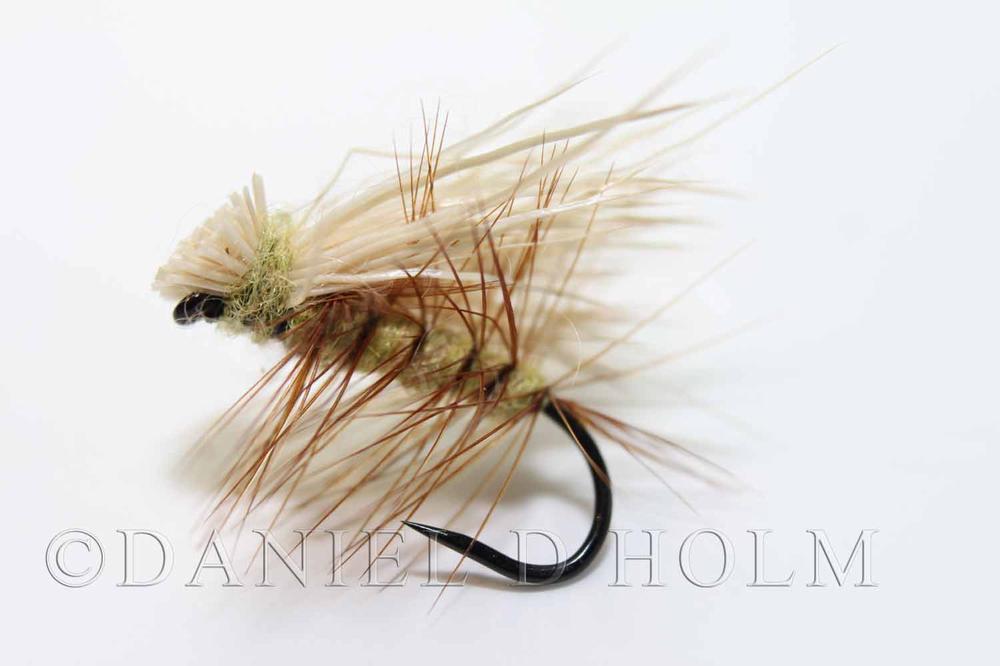 (Silver Grade) Whiting Hebert Miner Dryfly - Light Ginger