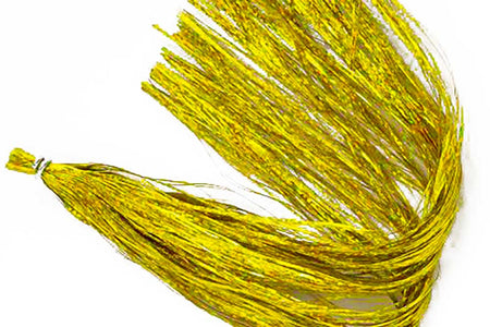 Du tilføjede <b><u>Holographic Flashabou - Hot Yellow (thin)</u></b> til kurven.