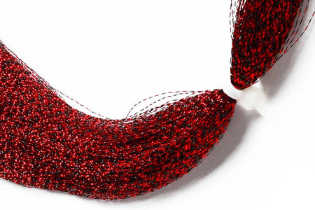 Du tilføjede <b><u>Flashabou Grizzly Accent Crystal Flash - Black/Red</u></b> til kurven.