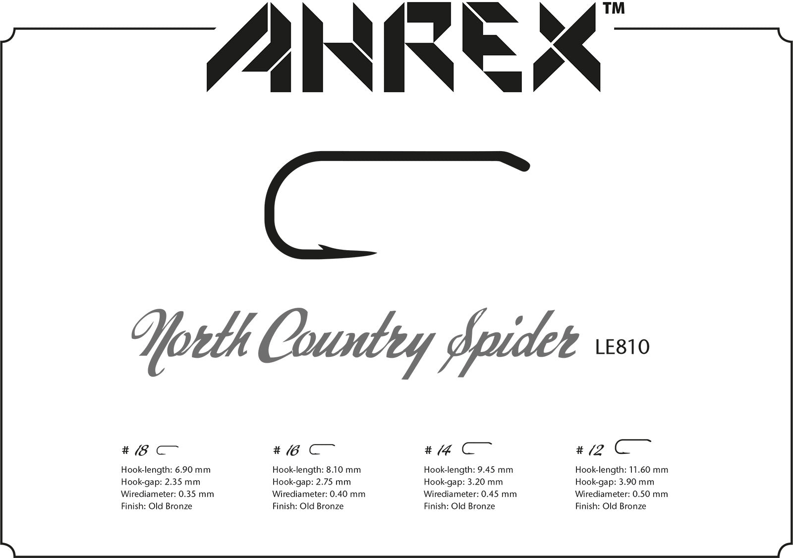 AHREX LE810 – North Country Spider