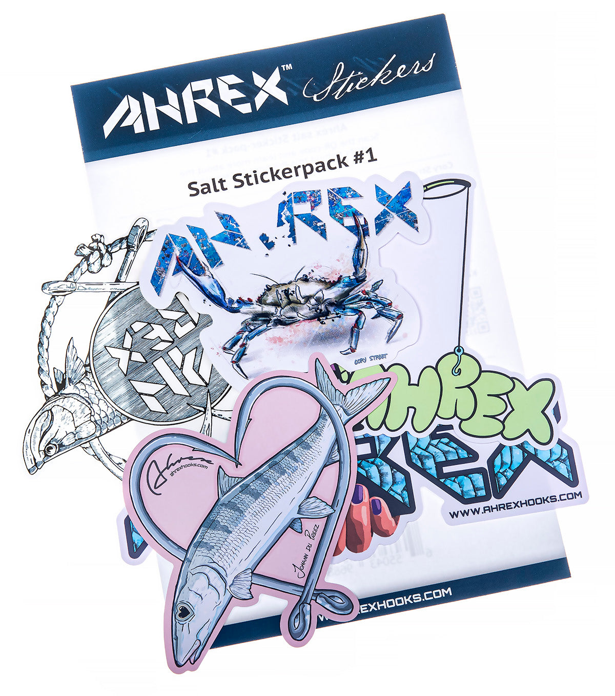 AHREX Stickers - Saltwater Pack