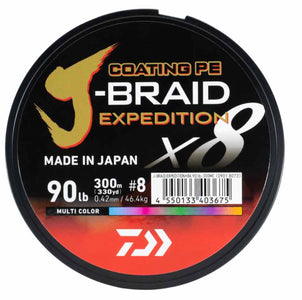 Du tilføjede <b><u>Daiwa J-BRAID EXPEDITION x8 Fletline</u></b> til kurven.