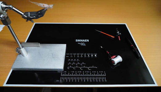 Du tilføjede <b><u>SMHAEN Fly Tying Mat</u></b> til kurven.