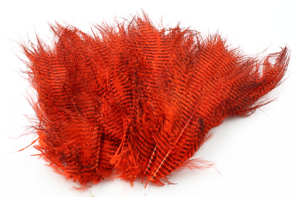 Fine Barred marabou - Hot Orange