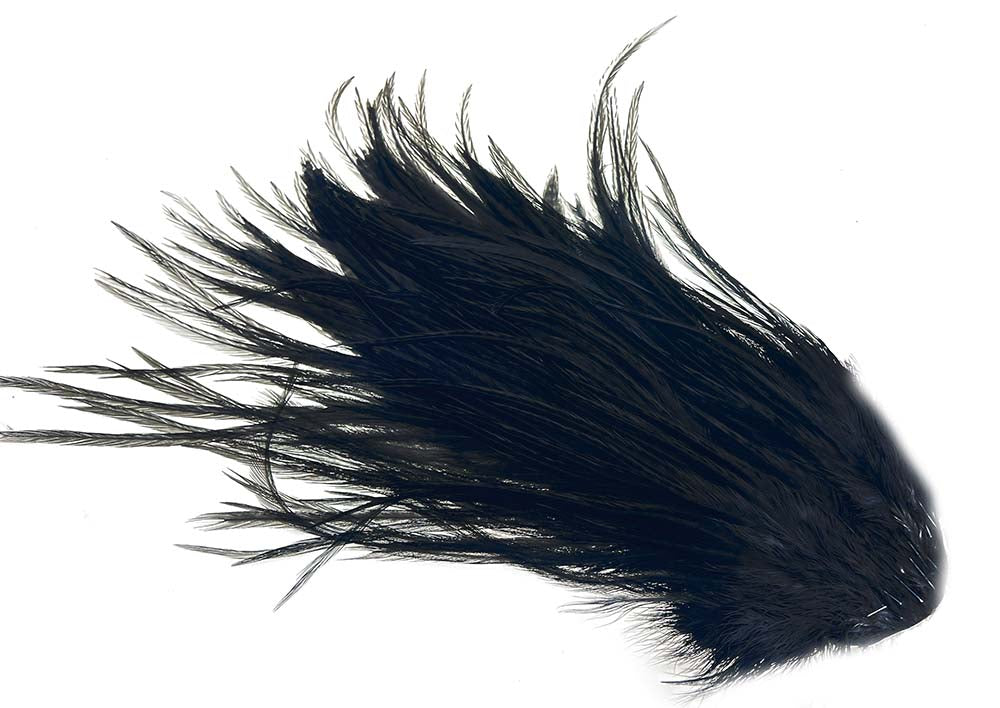 Keough Grade #1 rooster saddle - Black