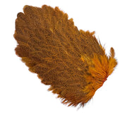 Whiting Brahma Saddle - Mottled burnt Orange