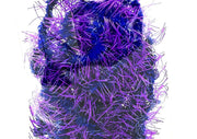 Creeper chenille - UV Purple