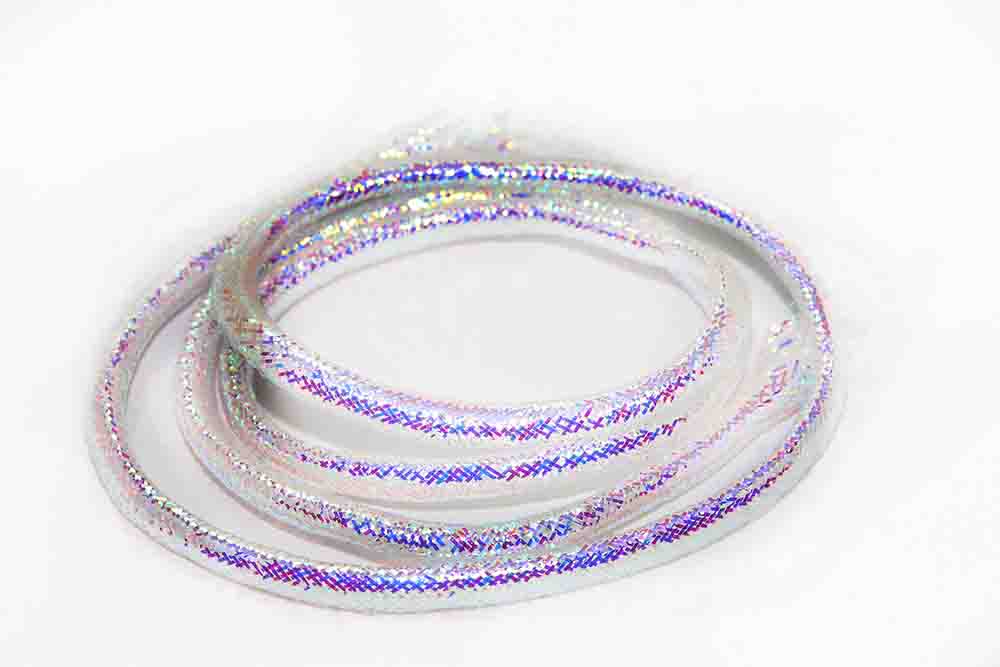 Minnow Body Mylar Tubing - Opal (M)