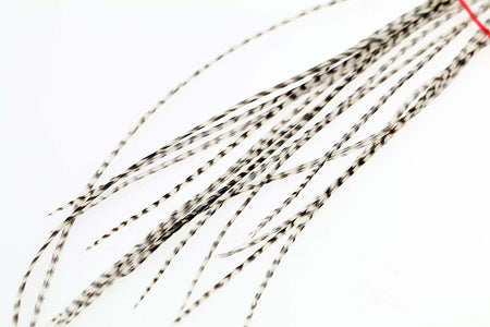 Du tilføjede <b><u>10+ Selected Flatwing/dryfly Feather - Grizzly</u></b> til kurven.