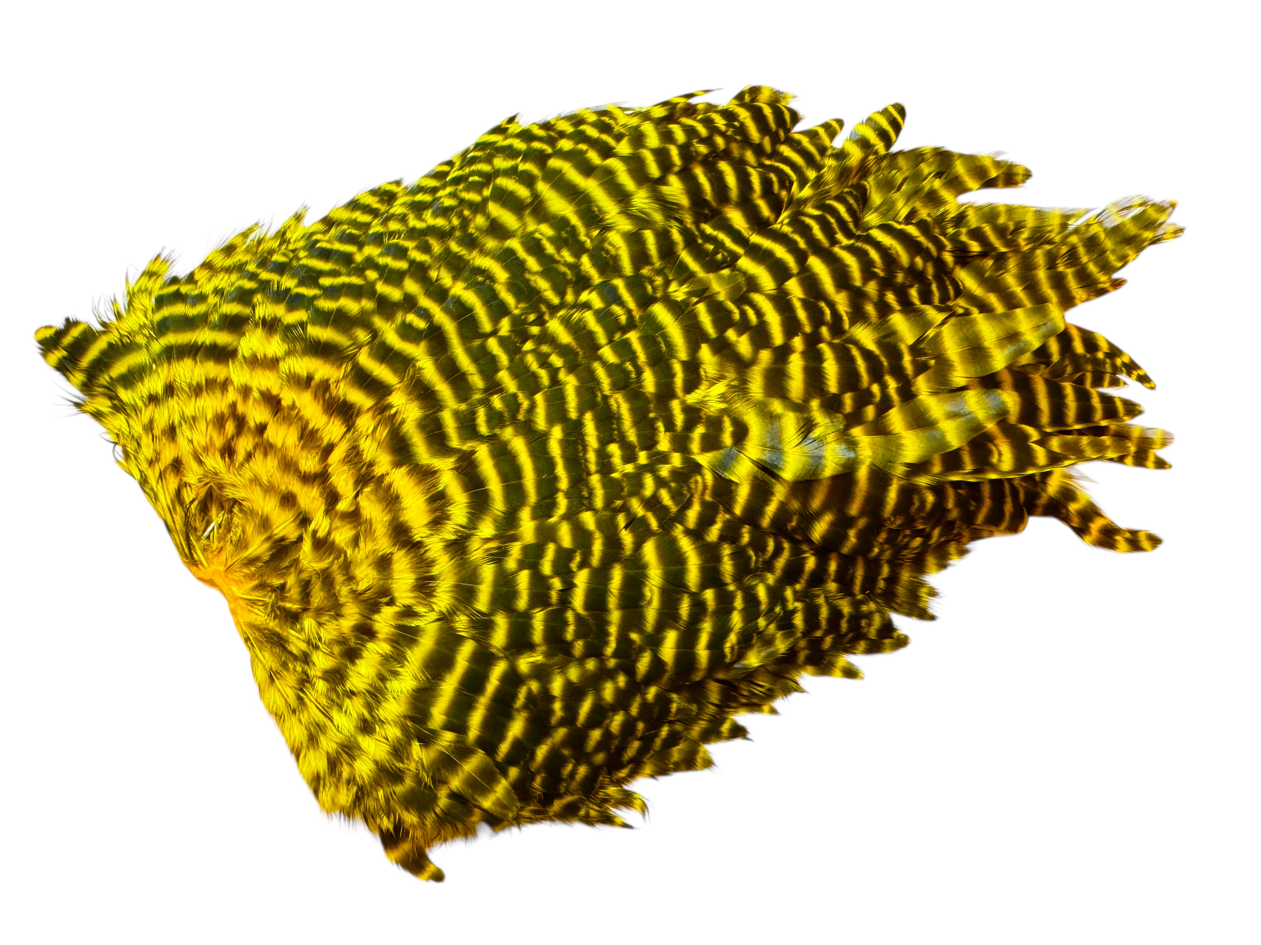 Futurefly FF Signature Hen Saddle - Yellow Grizzly