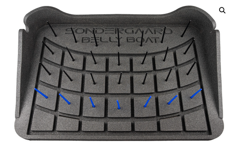 Du tilføjede <b><u>BellyBoat Stripping Basket</u></b> til kurven.
