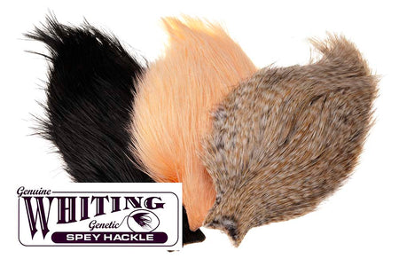 Du tilføjede <b><u>Whiting Spey Hackle Rooster Cape – Silver</u></b> til kurven.