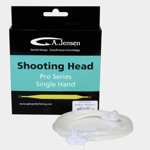 Du tilføjede <b><u>A. Jensen SH Pro Series Shooting Head SPECIALIST Intermediate</u></b> til kurven.