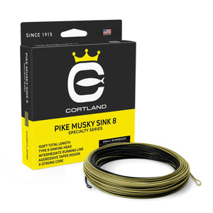 Du tilføjede <b><u>Cortland Speciality Pike/Musky - Sink 8</u></b> til kurven.