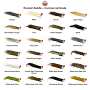 Farveoversigt – Whiting Rooster Saddle – Commercial Grade