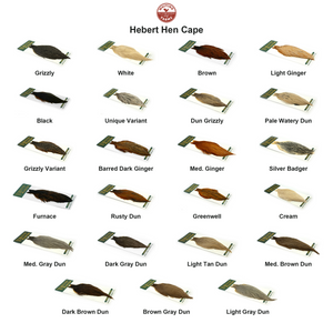 Du tilføjede <b><u>Whiting Hebert Hen Cape</u></b> til kurven.