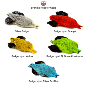 Du tilføjede <b><u>Whiting Brahma Rooster Cape</u></b> til kurven.