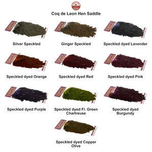 Du tilføjede <b><u>Whiting Coq de Leon Hen Saddle</u></b> til kurven.
