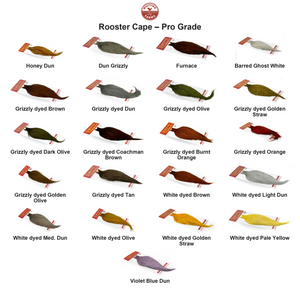 Du tilføjede <b><u>Whiting Rooster Cape – Pro Grade</u></b> til kurven.
