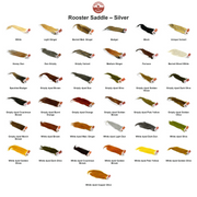 Farveoversigt – Whiting Rooster Saddle – Silver