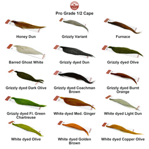 Du tilføjede <b><u>Whiting Pro Grade 1/2 Cape</u></b> til kurven.