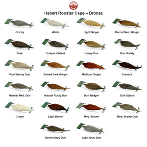 Du tilføjede <b><u>Whiting Hebert Rooster Cape – Bronze</u></b> til kurven.