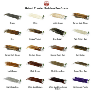 Du tilføjede <b><u>Whiting Hebert Rooster Saddle – Pro Grade</u></b> til kurven.