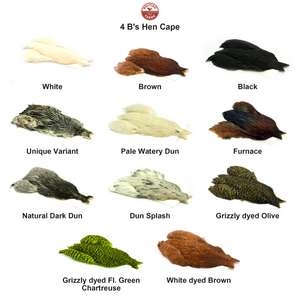 Du tilføjede <b><u>Whiting 4 B's Hen Cape</u></b> til kurven.