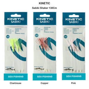 Du tilføjede <b><u>Kinetic Sabiki Shaker 130Cm</u></b> til kurven.