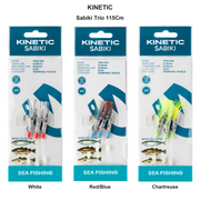 Farveoversigt – Kinetic Sabiki Trio 115Cm