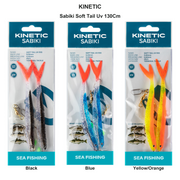 Farveoversigt – Kinetic Sabiki Soft Tail Uv 130Cm