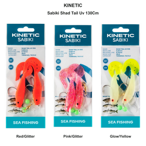 Du tilføjede <b><u>Kinetic Sabiki Shad Tail Uv 130Cm</u></b> til kurven.