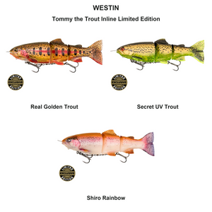 Du tilføjede <b><u>Westin Tommy the Trout Inline Limited Edition</u></b> til kurven.