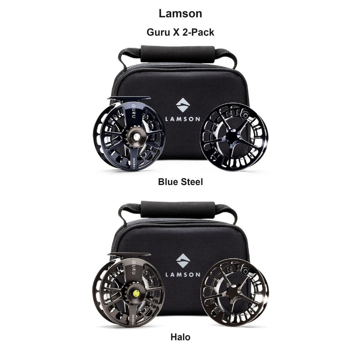 Farveoversigt – Lamson Guru X 2-Pack