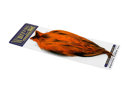 Du tilføjede <b><u>Whiting American Rooster Cape - BLW dyed Orange</u></b> til kurven.