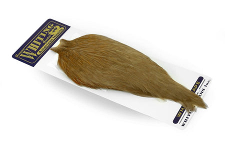 Du tilføjede <b><u>Whiting American Rooster Cape - Tan</u></b> til kurven.