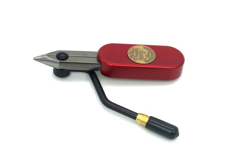 Medallion Series Head Only with S.Steel Jaws - Hot Rod Red