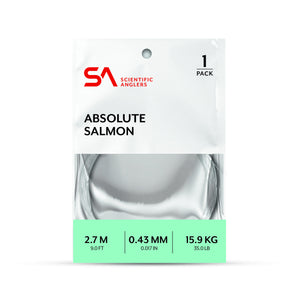 Du tilføjede <b><u>Absolute Salmon Leader - 12 feet</u></b> til kurven.