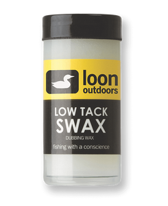 Du tilføjede <b><u>Loon Outdoors Swax Low Tack</u></b> til kurven.