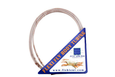 Du tilføjede <b><u>Flexi fly Body Tubing  - Tan ( 1/8 inch 30mm)</u></b> til kurven.