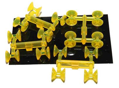Du tilføjede <b><u>Diamond Fish Eyes - Transparent Super Fluo. Yellow</u></b> til kurven.