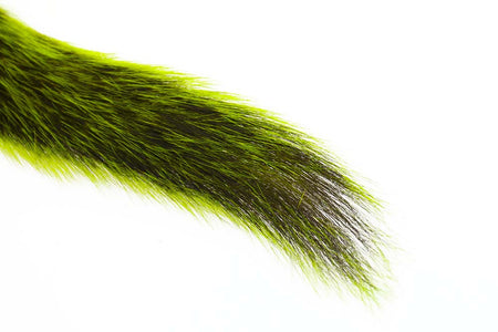 Du tilføjede <b><u>Silver Tip Squirrel Tail  - Fluo Chartreuse</u></b> til kurven.