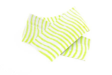 Du tilføjede <b><u>Barred Round Rubber Legs - White/Chartreuse</u></b> til kurven.