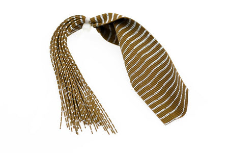 Du tilføjede <b><u>Barred Round Rubber Legs - Brown/Silver</u></b> til kurven.