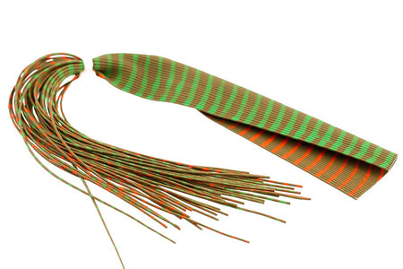 Du tilføjede <b><u>Barred Round Rubber Legs - Brown/Green/Orange</u></b> til kurven.