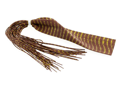 Du tilføjede <b><u>Barred Round Rubber Legs - Brown/Gold</u></b> til kurven.