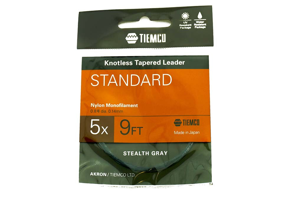 Tiemco Akron Standard Nylon Leader - 12 fod