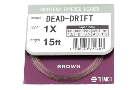 Du tilføjede <b><u>Tiemco Feather Light Leader 9´5 feet</u></b> til kurven.