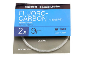 Tiemco Akron Fluorocarbon - 9 fod forfang